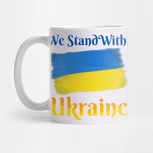 Stand with Ukraine by Happy Art Designs